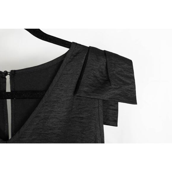 Women's Size XL Jumper Sleeveless Elastic Waist Black - Picture 4 of 6